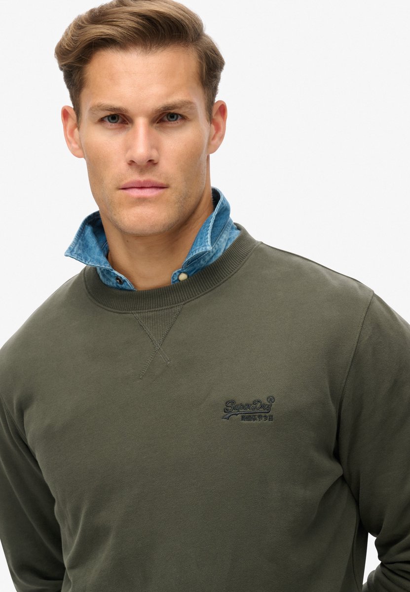 Superdry Sweater Slim Fit – XL Groen