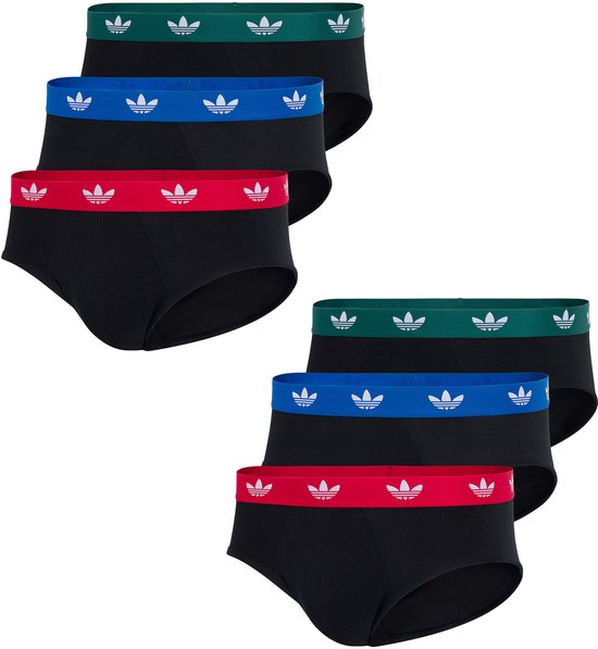 Thread Rood adidas Originals 3PK Brief - Comfort Flex Cotton - Onderbroek Mannen ...