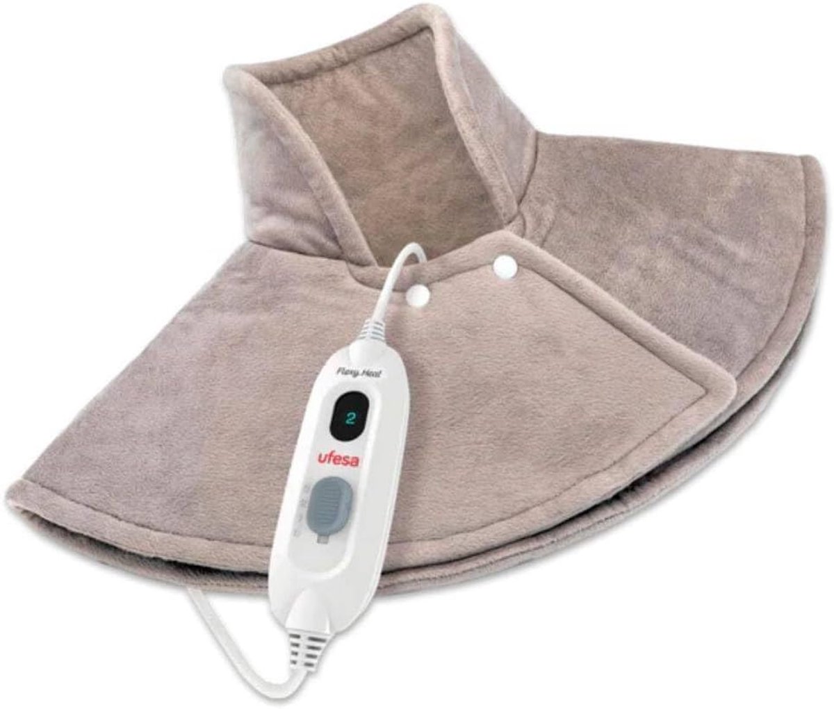Ergonomisch Elektrisch Warmtekussen - 60 x 62 cm met 3 Temperatuurstanden en Automatische Uitschakeling