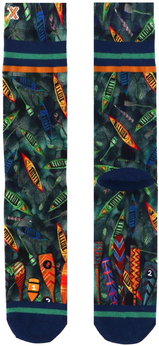 XPOOOS - AFNF Canoe Herensokken - Bamboe - 1-Pack - Maat 39/42