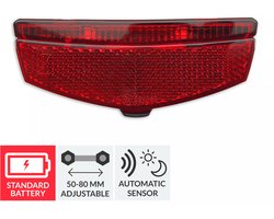 Lynx Luxe Sensor - Achterlicht - Automatische sensor - Met batterijen