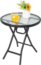 Central Park tuintafel Ciotat aluminium/glas 160x90cm