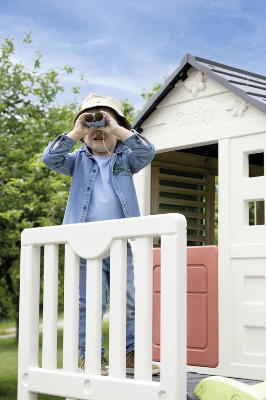 Smoby - Speelhuis - Paalwoning met glijbaan - Vanaf 2 jaar - Stilthouse Smoby life