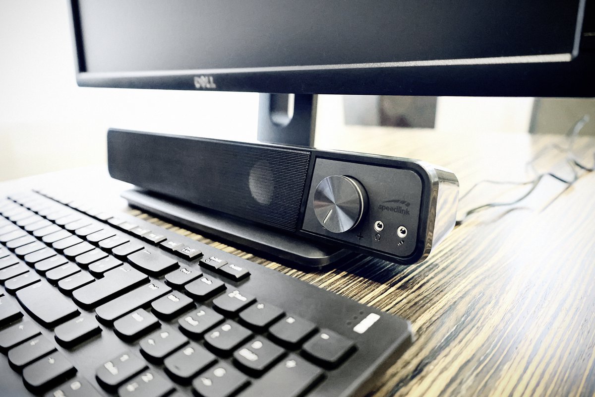 Afbeelding 3 van Speedlink BRIO - Stereo Soundbar - Headset & Microfoonaansluiting