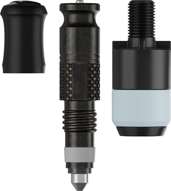 SCHWALBE Clik valve sv-scv ombouwkit per 2 stuks met pompkop adapter van Schwalbe — afbeelding 5