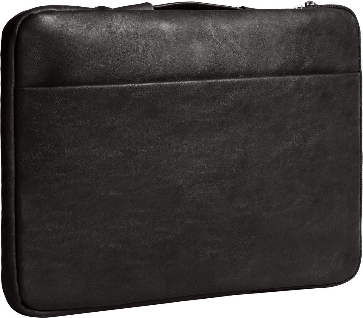 Lopoleis laptoptas, werktas voor dames en heren PU-leer, laptoptas, zakelijke handtas, draagtas, laptoptas, laptoptas met handvat voor Macbook Chromebook 14 inch thumbnail 5