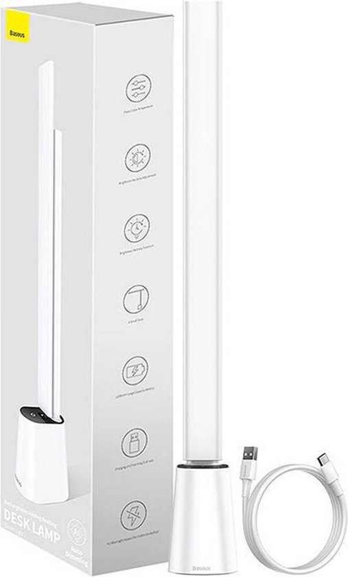 Baseus DGZG-02 lampe de table 5 W LED Blanc