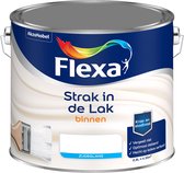 Flexa - Strak in de Lak Binnenlak Zijdeglans - Gebroken wit / RAL 9010 - 2.5 L
