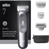 Bol.com Braun Body Groomer Series 7 BG7550 +6 Verzorgingstools - Trimmen & Scheren - Waterdicht - Grijs aanbieding