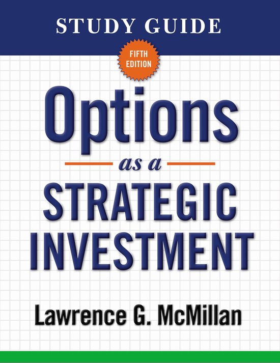 Study Guide for Options as a Strategic Investment 5th Editio ... - cover
