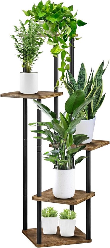 Plantenorganisator, bloemenrek Plantenrek IJzeren frame Duurzaam voor hal voor slaapkamer voor balkon