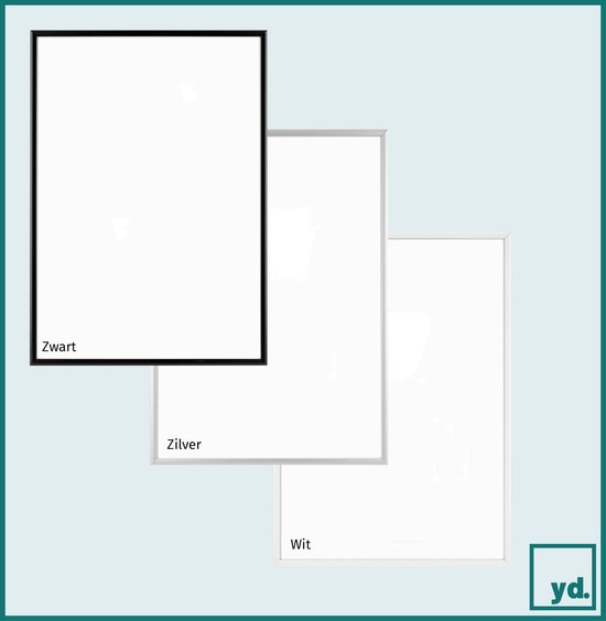 Cadre Photo Aurora Votre Décoration - 42x59,4cm - Zwart - A2