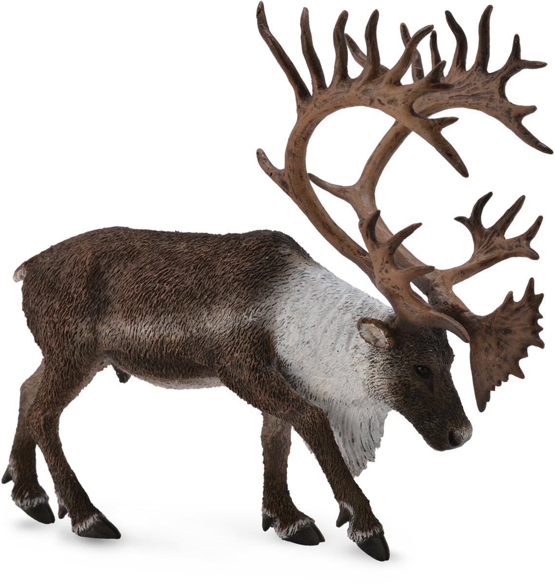 Figurine - Woudhert - (Xl) - Bosdieren - Handgeschilderd - Miniatuur de Collecta en Marron – photo du produit