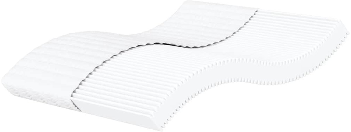 vidaXL - Schuimmatras - hardheid - H2 - H3 - 200x220 - cm - wit
