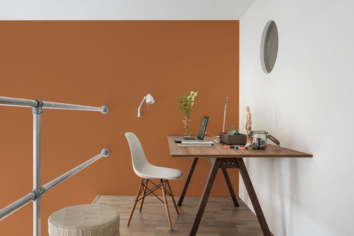 Flexa - Creations Muurverf Extra Mat - Spiced Terracotta - Mengverf - 1 L – foto 5