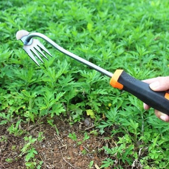 Weed Cutter with Handle - Manual Weed Remover Tool - Stainless Steel Garden Weed Tools - Dandelion Removal van Merkloos	 — afbeelding 5