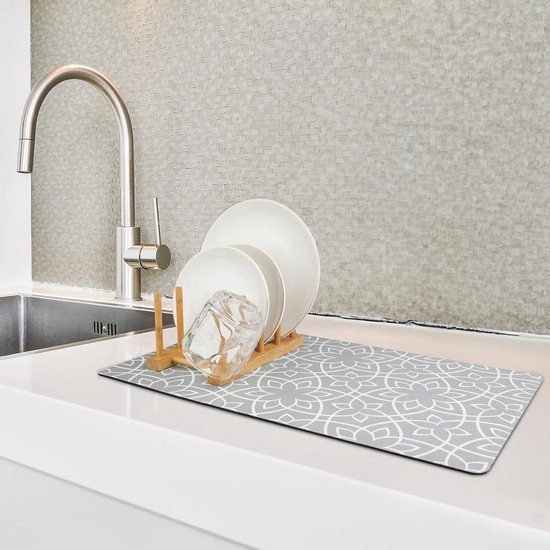 Diatix | Opvouwbare droogmat van diatomietsteen - Snel absorberende