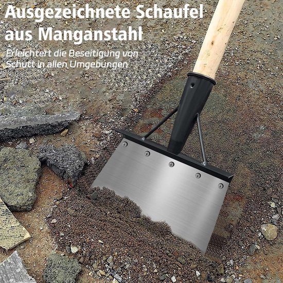 Multifunctionele reinigingsschep - Tuinhulp - 21 cm - Handig van Green Arrow — afbeelding 3