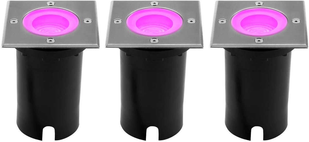 Ledvion - 3X SMART LED Grondspot - IP67 - 1m
