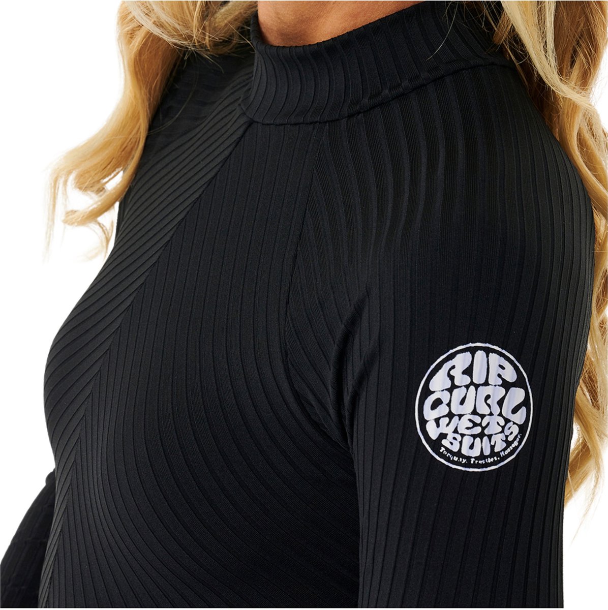 2025 Rip Curl Dames Premium Surf Long Sleeve Surf Suit - Black