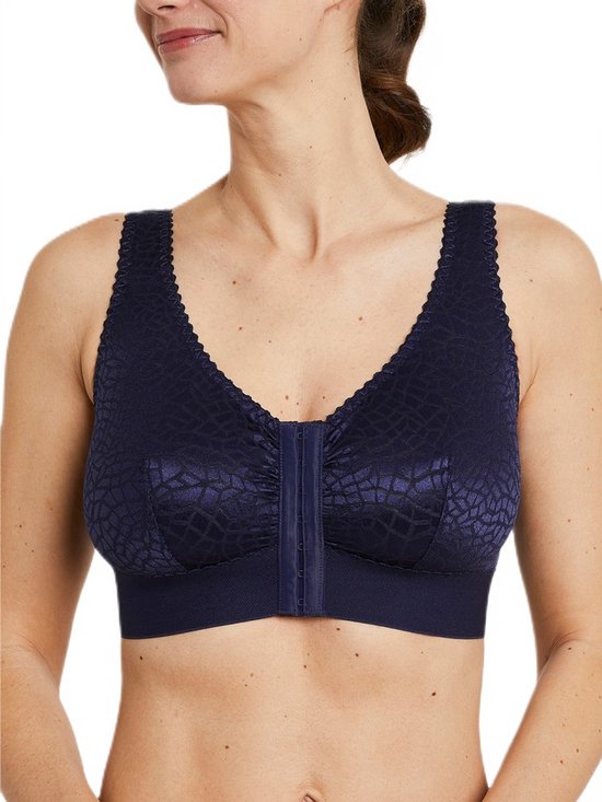 Soutien-gorge à armatures, ouvert sur le devant