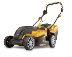 Powerplus Elektrische Grasmaaier POWXG6251 - 1600 W en 380 mm Ø, grasmaaier met grasopvangbak, mulching en achteruitworp