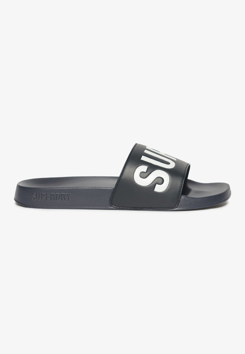 Superdry Vegan Core badslippers Heren Slippers Marineblauw