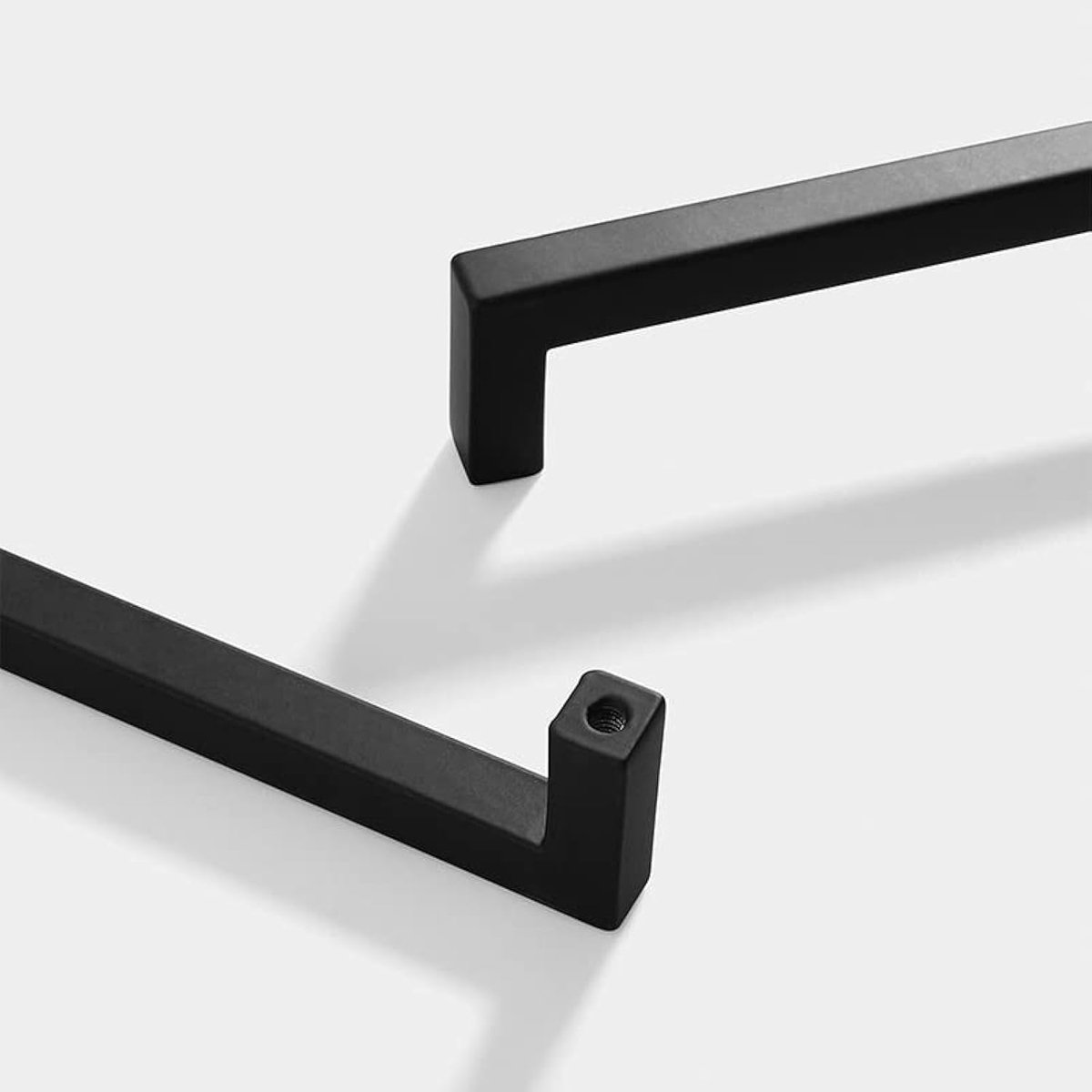 My Ninki ® Modieuze Set van 10 Zwarte Aluminium Kastgrepen voor Keuken en Kledingkast