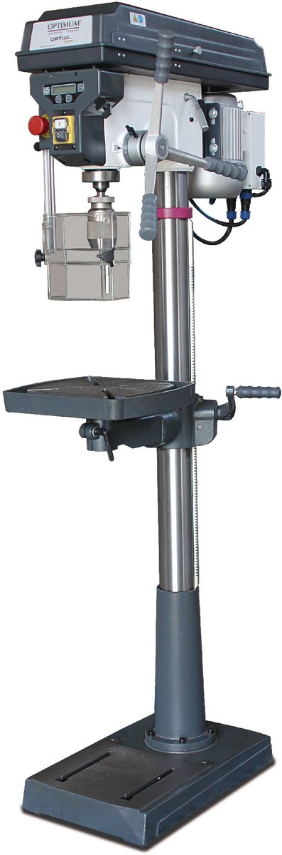 Kolomboormachine boren tot ø 25 mm opname MK3 750W 230V 12 snelheden digitale weergave snelheden Optidrill D26PRO 230V