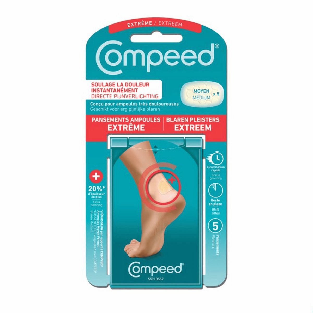 Compeed Blarenpleisters Extreem - 5 stuks