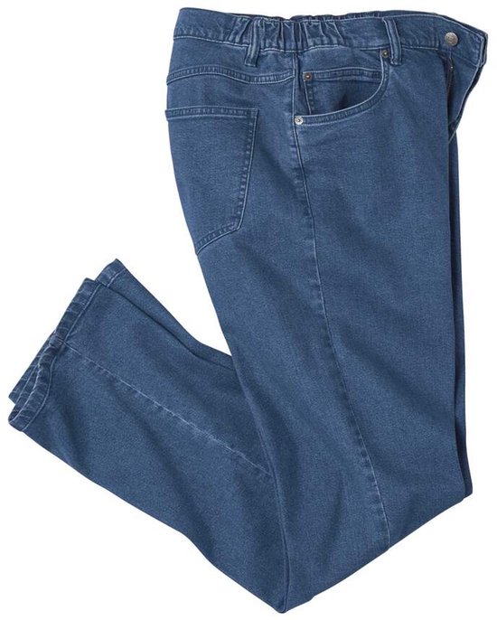 Jean Homme Regular Atlas For Men - Coupe Droite Semi-élastiquée, Stretch Confort - Disponible En Grandes Tailles Jean Homme Regular Atlas For Men - Coupe Droite Semi-élastiquée, Stretch Confort - Disponible En Grandes Tailles