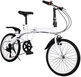 Gran Vida® - Vouwfiets - Draagbaar - 6 Versnellingen - 20 inch
