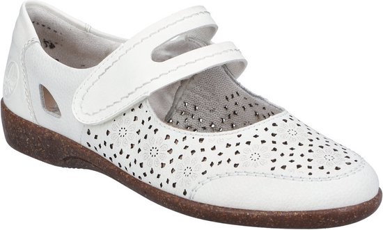 Rieker Damen Slipper 40263-31 rosa Gr. 37