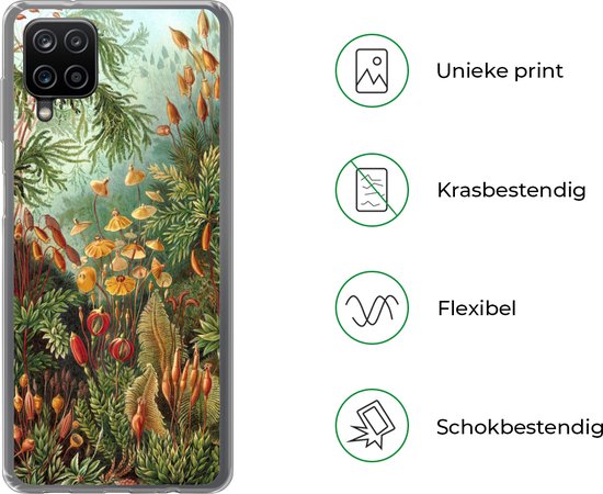 Coque de téléphone compatible avec Samsung Galaxy A12 - Muscinae - Art - Maîtres anciens - Coque en Siliconen