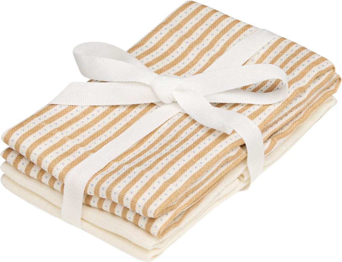 Cam Cam Copenhagen Washandjes - Oatfield - 4 Stuks