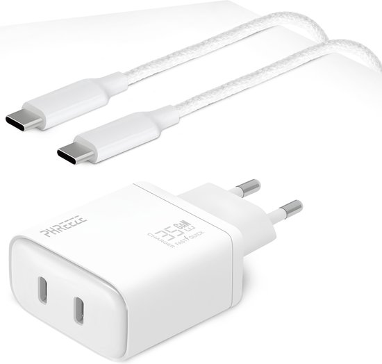 HP 65W GaN USB-C Laptop Oplader - - Voor 23.59u, morgen in huis HP 65W GaN USB-C Laptop Oplader - - Voor 23.59u, morgen in huis