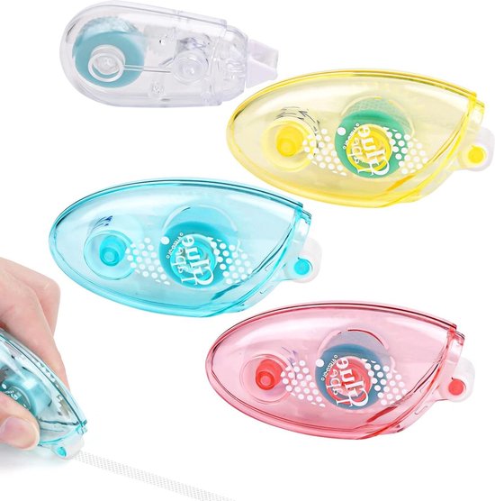 Alientape Lot De 3 Rouleaux De Ruban Adhésif Double Face Réutilisable