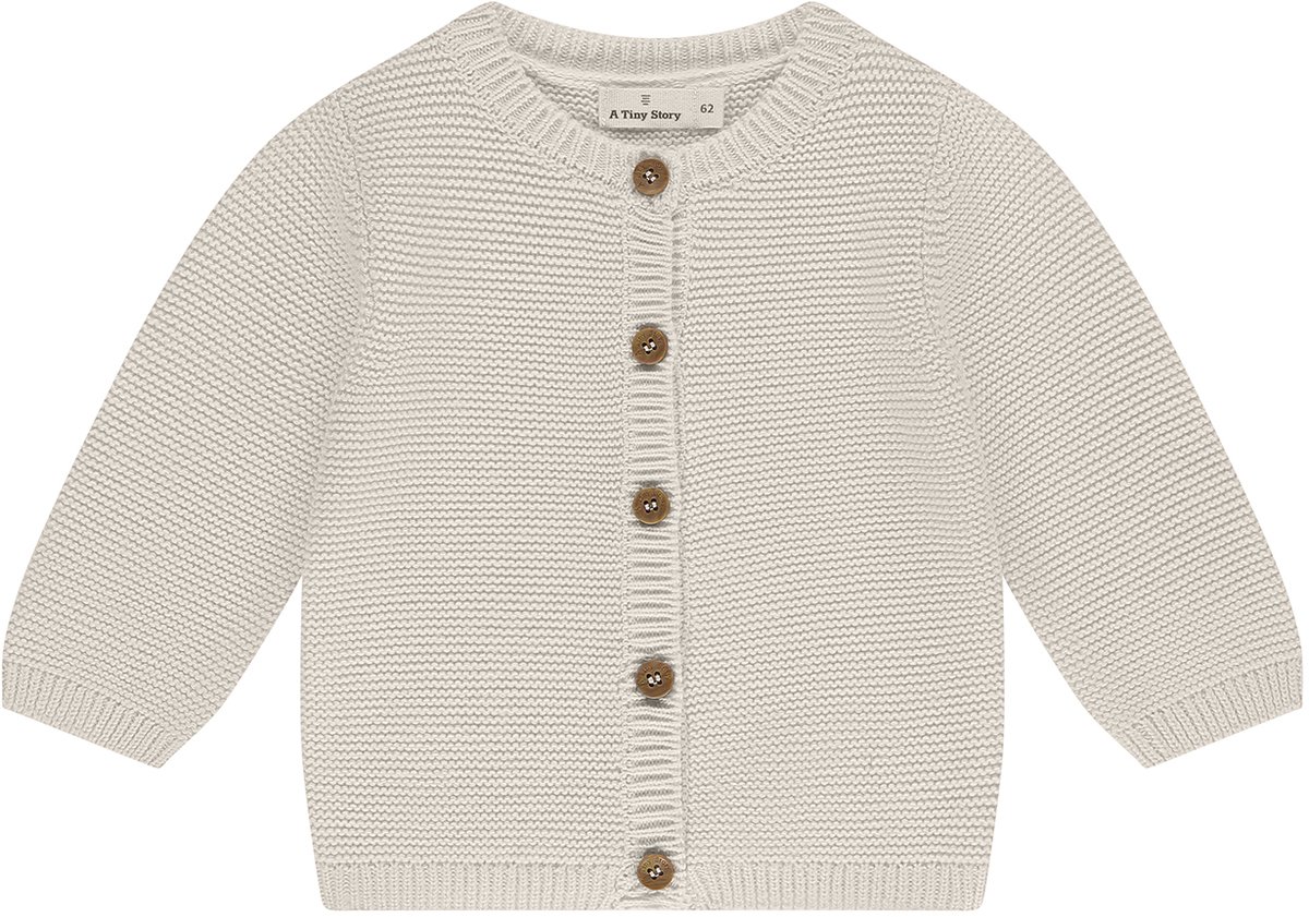 A Tiny Story Knit Vestje - Mt. 56 - Ivory