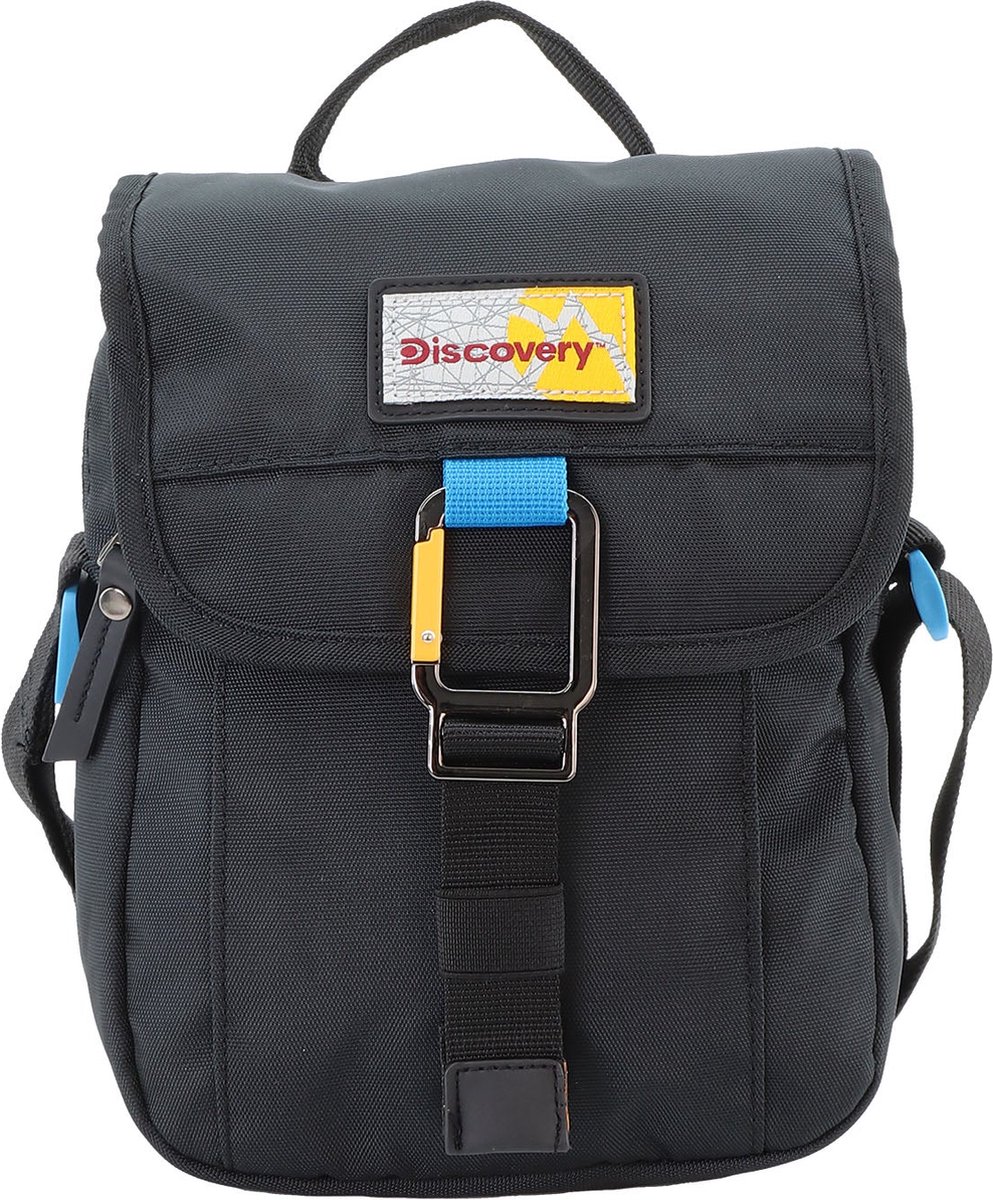 Discovery Schoudertas | Crossbody tas - Icon - D00711 - Zwart - Zwart