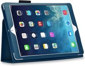 iPad 9.7 - Litchi Flip hoes - Donker Blauw