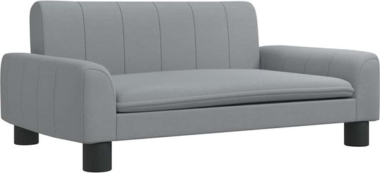 Hondenbank 72x45x30 cm pluche crèmekleurig kopen