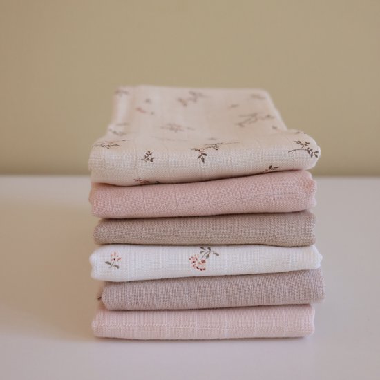 Cam Cam Copenhagen Ashley Hydrofiel Luier - 3 Stuks - Coral van Cam Cam Copenhagen — afbeelding 2