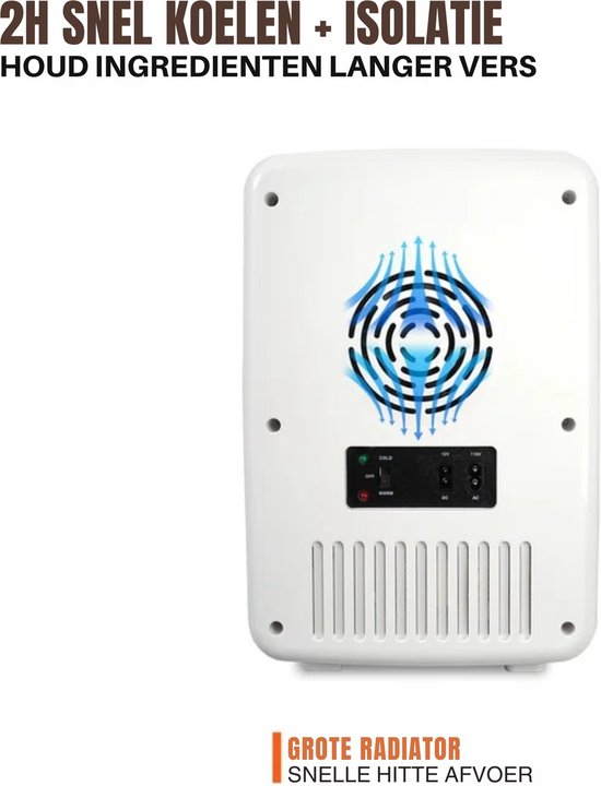 Mini Frigobox - Draagbare Auto Koelkast - 10L Koelbox — afbeelding 5