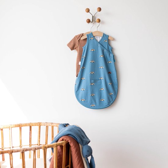 BEMINI Gigoteuse - MAGIC BAG 1-4m - TOG 0.5 - Jersey - Mario turquoise