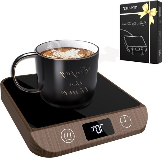 Koffie Mok Warmer, Elektrische Koffie Warmer Voor Bureau Met Automatische Uitschakeling 3 Temperatuur Instelling Slimme Kopje Warmer Voor Het Verwarmen Van Koffie Drank Melk Thee