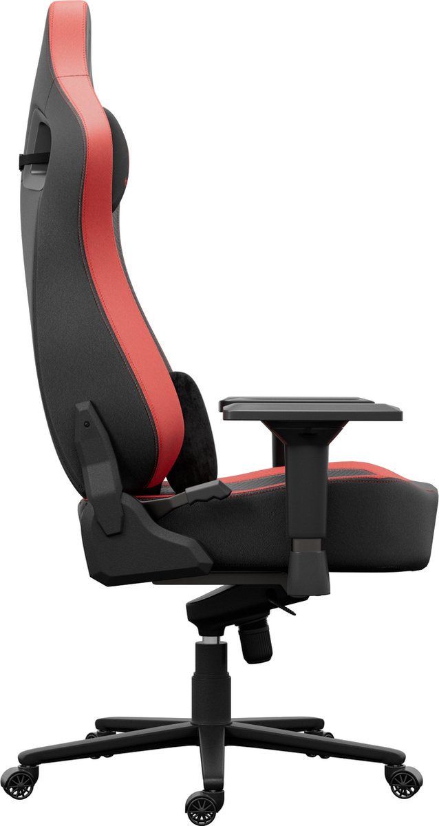 HICON® Armonia Gaming Chair - Zwart Rood - afbeelding 2