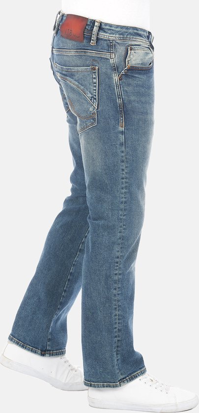 LTB Heren Jeans Broeken Roden bootcut Fit Blauw Volwassenen Denim Jeansbroek