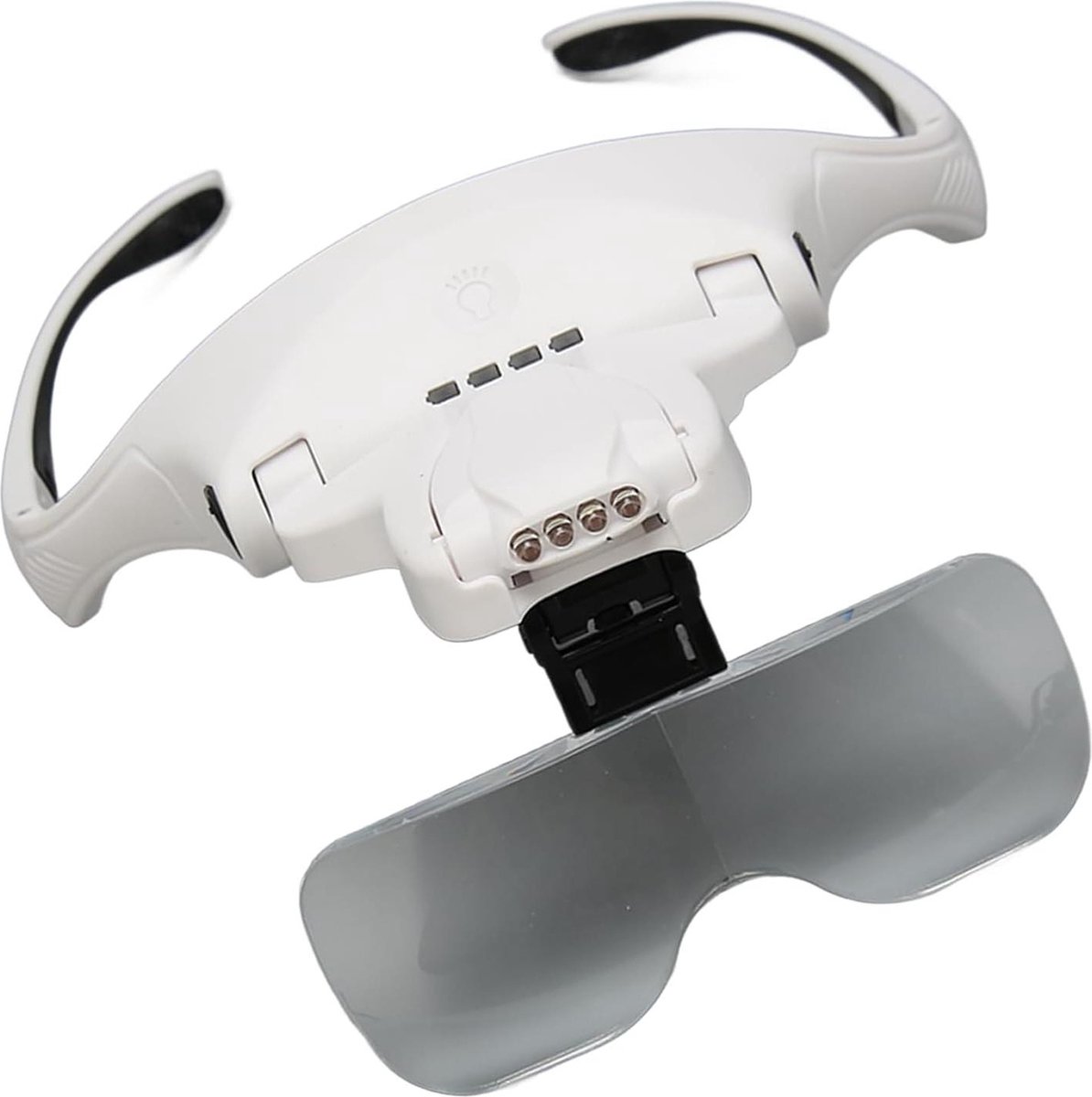 1x Tot 35x Zoom Hoofd Gemonteerde Verlichte Vergrootglazen - 5 Afneembare Lenzen - LED-verlicht Handsfree Hoofdvergroter .