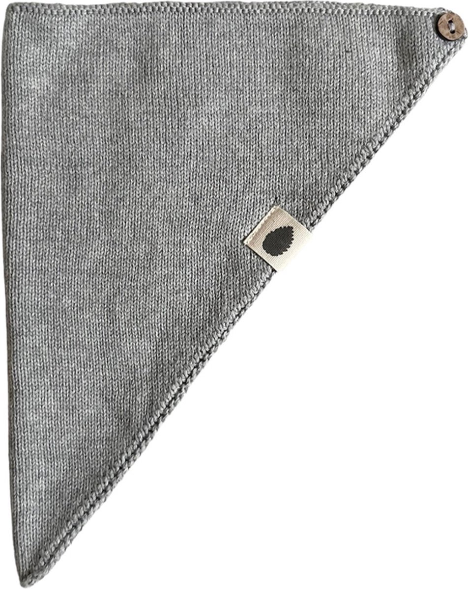 Pine Cone Leo Slabbetje - Grey Melange