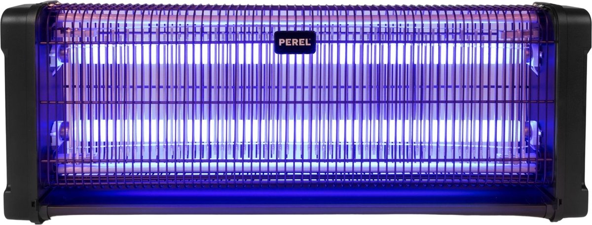 Perel Insectenverdelger, Zwart, 69.6 X 26.5 X 10 Cm, 40 W, 150 M²